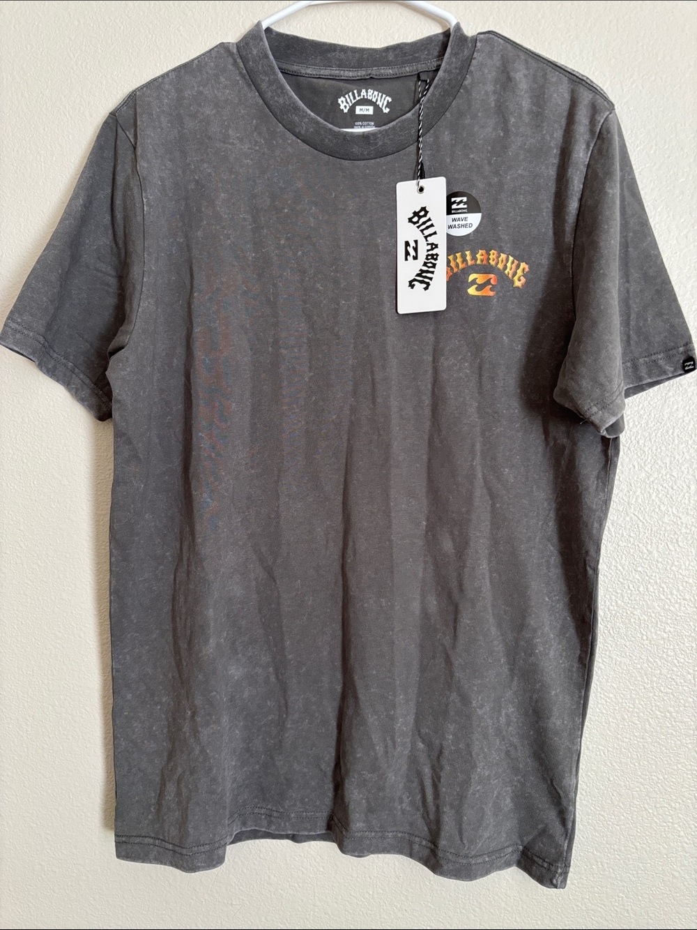 NWT Billabong Wave Washed Short Sleeve Tee Shirt Size Medium